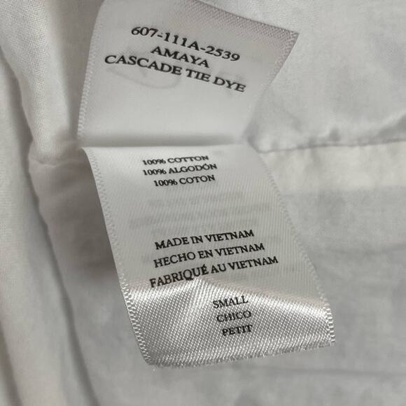 Rails Amaya Cascade Tie-Dye Sleeveless Tiered Midi Dress NWT Size Small - Picture 7 of 7